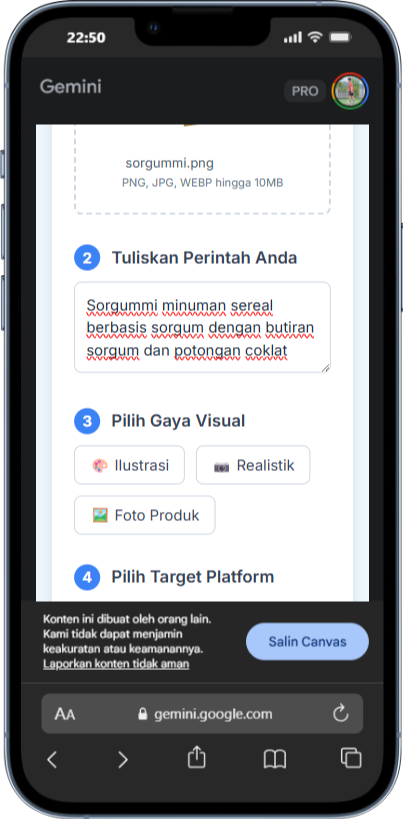 Langkah 2: Tulis Perintah